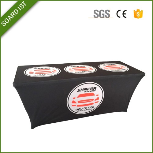 Custom Logo Table Throw/Table cloth/Spandex table cover                        
                                                Quality Choice