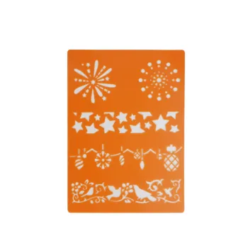 Top Quality Washable Plastic Stencil Sheets for Kids' Drawing and Painting