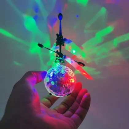 Colorful flying ball Flying hand sense rc ball flying