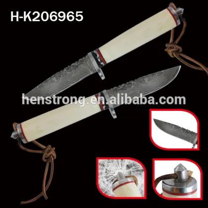 China promotion hot sale fixed blade vintage case knives
