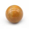 20 -миллиметровые желтые нефритовые шарики для снятия стресса Медитация Балансировать домашние украшения. Кристаллические сферы