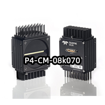 8K Pixel Resolution DALSA Piranha4 P4-CM-08K070-00-R Mono Dual Line Scan CMOS Camera
