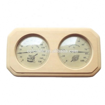 Wooden Thermometer for Indoor Sauna Room