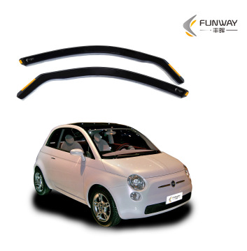 Sun Vent Visor Wind Deflector for FIAT 500/FIAT Abarth 2007-On 3 Door Hatchback