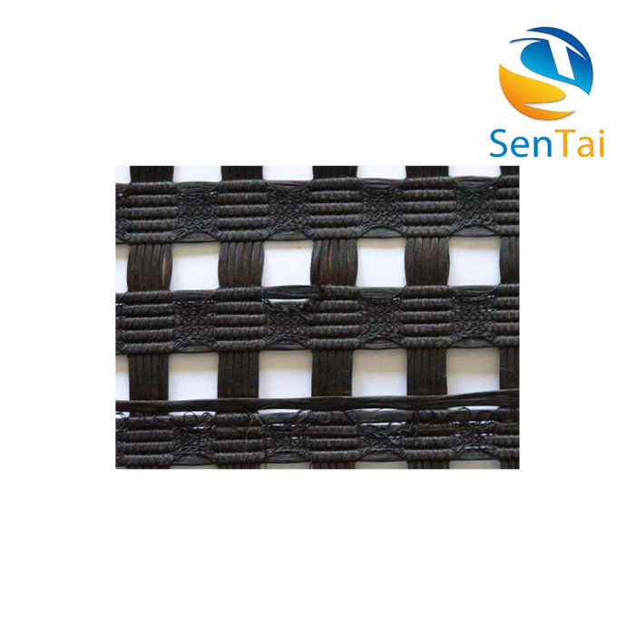 Geogrid Poliester Kekuatan Tinggi untuk Pengukuhan Tanah