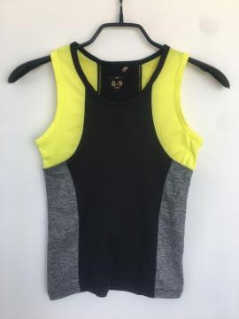 Girl's sport colour contract vest