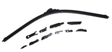 multi function aero/soft/flat frameless wiper blade natural rubber
