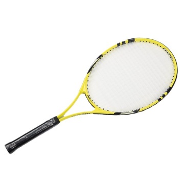 27 Inch Aluminum Alloy Tennis Racket - Ultra Light Professional Beginner Training Racket for Adults