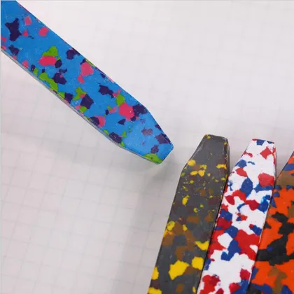 Rainbow Camouflage Color Wax Crayons for Children