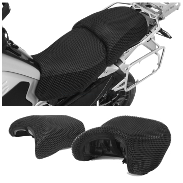 Breathable 3D Mesh Fabric Anti-Slip Seat Cover for BMW R1200GS LC ADV Adventure R1250GS
