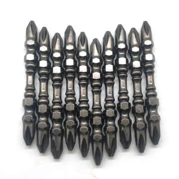 Ετικέτα προσαρμοσμένου λογότυπου Hex Shank 1/4 \ "S2 Phillips Gun Black Surface Magnetic Cleldriver Bit: Λεπτομερής τίτλος μηχανής αναζήτησης