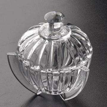 New Glass Candy Jar with Glass Lid