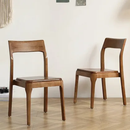 Fanrui Solid Wood Chair - North American Ash Wood Dining Chair