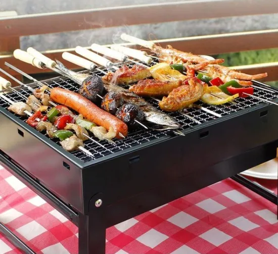 Smokeless BBQ Stone Grill: Multi-Stove, Home Flat Top, Small Barbecue Equipment