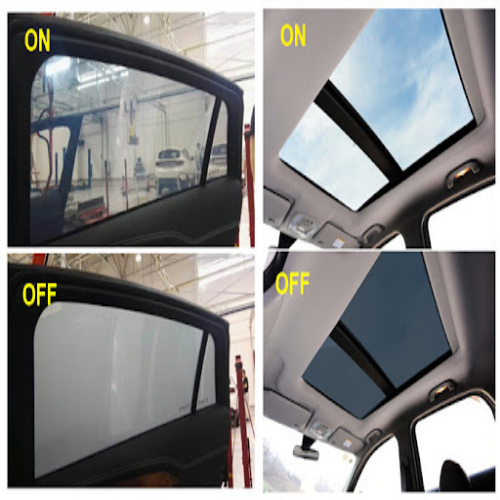 Απόχρωση φιλμ Pdlc Smart Glass Bus Window Dimming