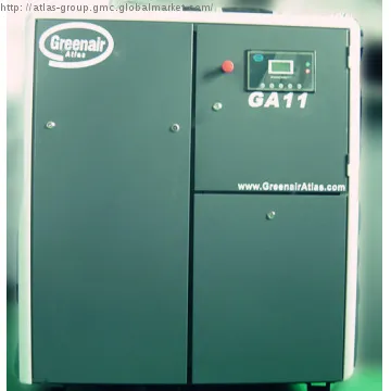 Atlas Copco Oil Less Air Compressor with ISO Product Approval GA11-8.0