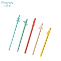Top Recyclable Juice Straw Safety Assured Silicone Straw