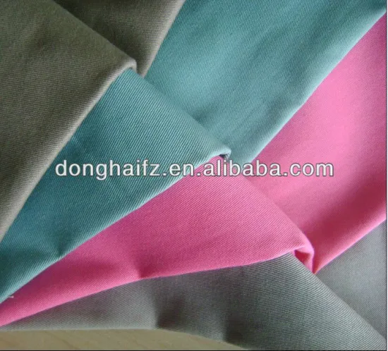 100%cotton reactive dyed twill fabric construction