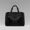 Horizontal Genuine Leather Business Handbag Briefcase