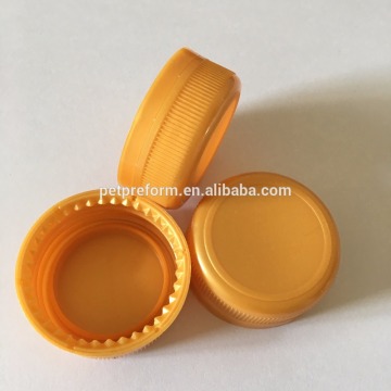38mm neck drinks bottle pet preform and colors plastic top lid