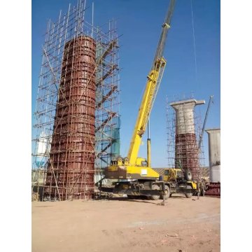 Round Steel Column Precast Concrete Pier Formwork System