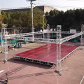 Aluminum alloy plug in stage portable