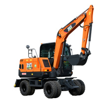 ZUT 7 Ton hydraulic Wheel Excavator for sale