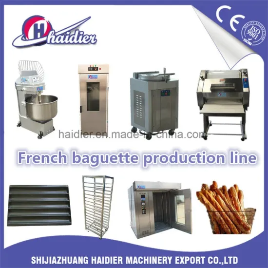 Bakery Bread Rotary Oven Production Line Equipment Complete Set