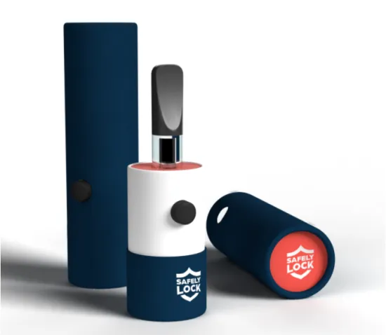 12 pack CBD packaging box with Childproof lid