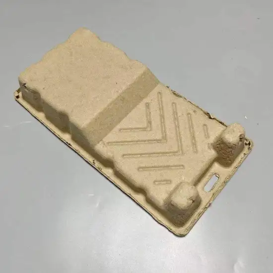 Custom biodegradable recycled paper pulp molded factory