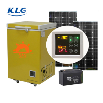 200L Single Hard Top Open Door 12V DC Deep Freezer for Solar Panel and Battery Operation