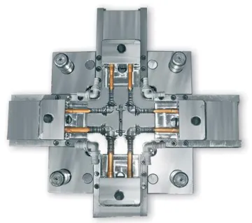 PVC pipe fitting plastic injection mold tube flange