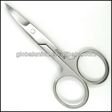 B tip  stainless steel manicure scissors