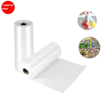 Fresh Produce Bags on Roll - Vegetables and Fruits Plastic Bags