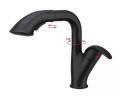 large waterfall shower hot and cold water inlet shower faucets