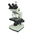 Microscópio biológico trinocular com câmera digital USB