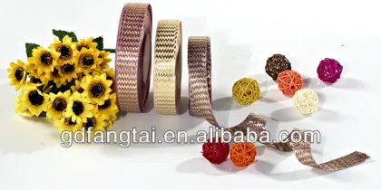 golden horizontal stripe webbing