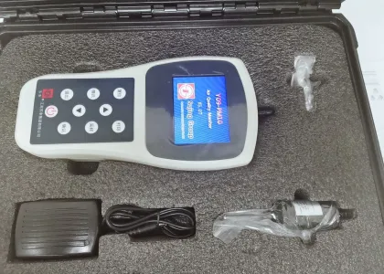 Six-Channel Handheld Particle Counter Dust Detector