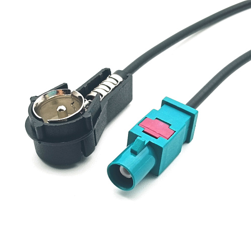 Fakra Male To ISO Male Aerial Extension Cable