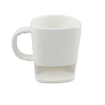 FAMA Factory Wholesale Custom Design White Cookie Pocket Mug