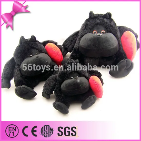 best made soft toy promotional gift gorilla plush valentine stuffed toys