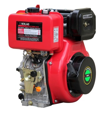นิวแลนด์ 186F ระบายความร้อนด้วยอากาศ 4-stroke กระบอกเดียว 7kW เครื่องยนต์ดีเซลสำหรับขาย