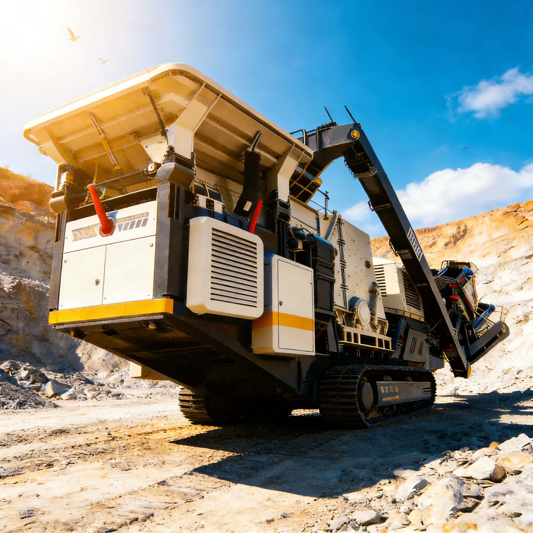 160-400TH Mine Mobile Crusher