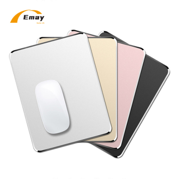 Noble Dual-Sided Aluminum Alloy PU Leather Waterproof Mouse Pad - Customizable Size & Anti-Slip