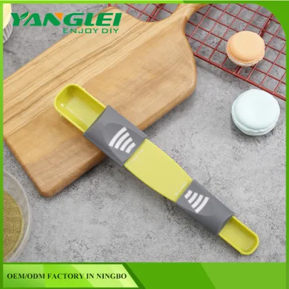 Practical Double-head Measuring Spoon Salt Sugar Adjustable Spoon Cooking Tools