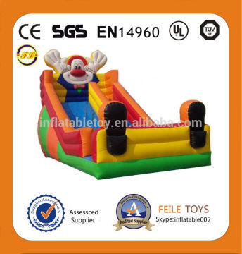 Feile--H51 inflatable funny slides inflatable blue slide inflatable clown slides