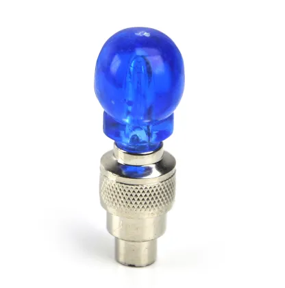 Solid Color Ghost Head Bicycle LED Spoke Valve Light
