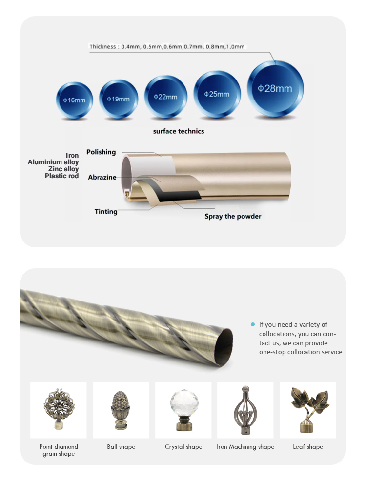 The World's Best-selling Oval Curtain Poles