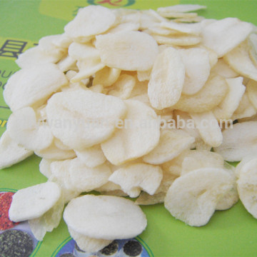 Milk white vacuum fried garlic chips