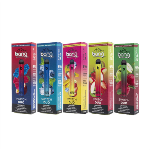 Bang Switch Duo 2500Puffs 2-in-1 Flavors in Stock